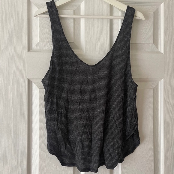 Lululemon Low Back Grey Tank - Picture 1 of 3